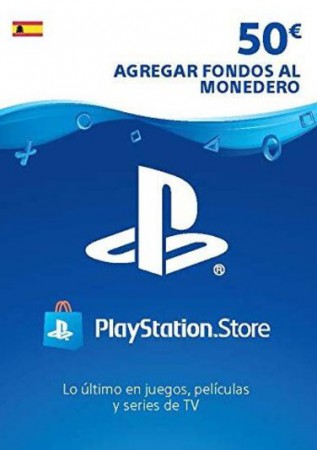 Tarjeta Playstation Network 50 EUR (ES) código PSN España
